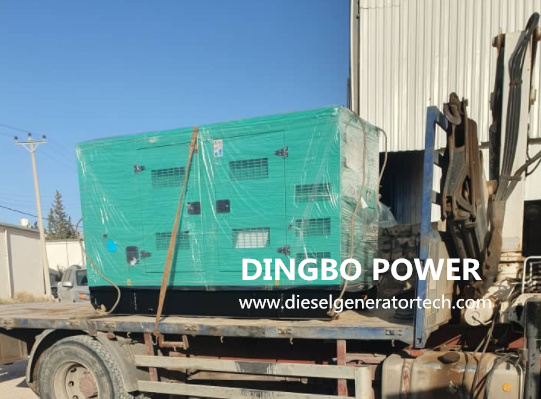 Dingbo Power Exported Three 120KW Cummins Diesel Generators to Libya