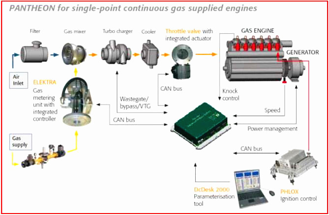Gas Engine Control System