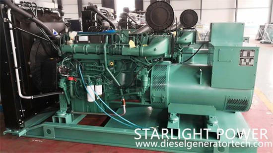 mobile diesel generator set