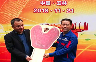 Dingbo Company Participated in the Handover Ceremony of China's First Largest Power Gas Generator Developed by Yuchai Group