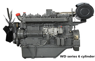 Wuxi WD Series Engine Power for 235-730kw Diesel Generator