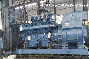 Starlight 2500KVA Diesel Power Generator Introduction