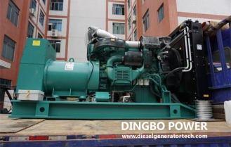 Dingbo Power Signed Two 700KW Container Silent Generator Sets