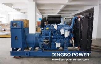 Dingbo Cooperates with Yuchai Continue to Build Diesel Generator Set