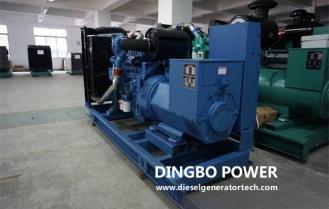 Dingbo Power Signed A 1088KW Non Dynamic Diesel Generator Set