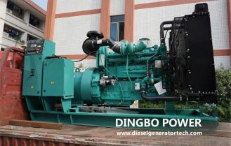 Dingbo Power Signed Two Sets Of 650KW Cummins Generator Sets