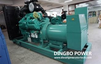 Dingbo Power Successfully Signed A 100KW Diesel Generator Set