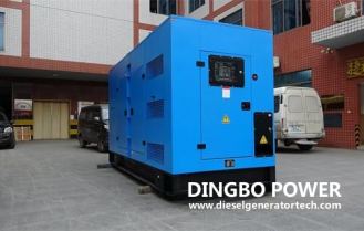 Dingbo 4 Sets 220kw Cummins Silent Genset Exported to Singapore