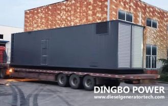 Dingbo Signed Contract for 1800KW MTU Silent Diesel Generator Set